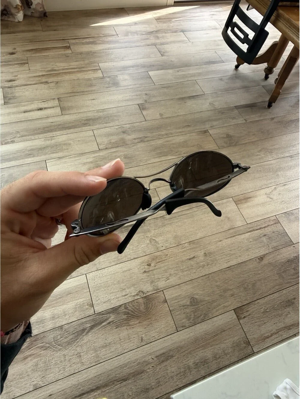VINTAGE B&L RAY-BAN BLUE MIRROR ORBS SUNGLASSEs